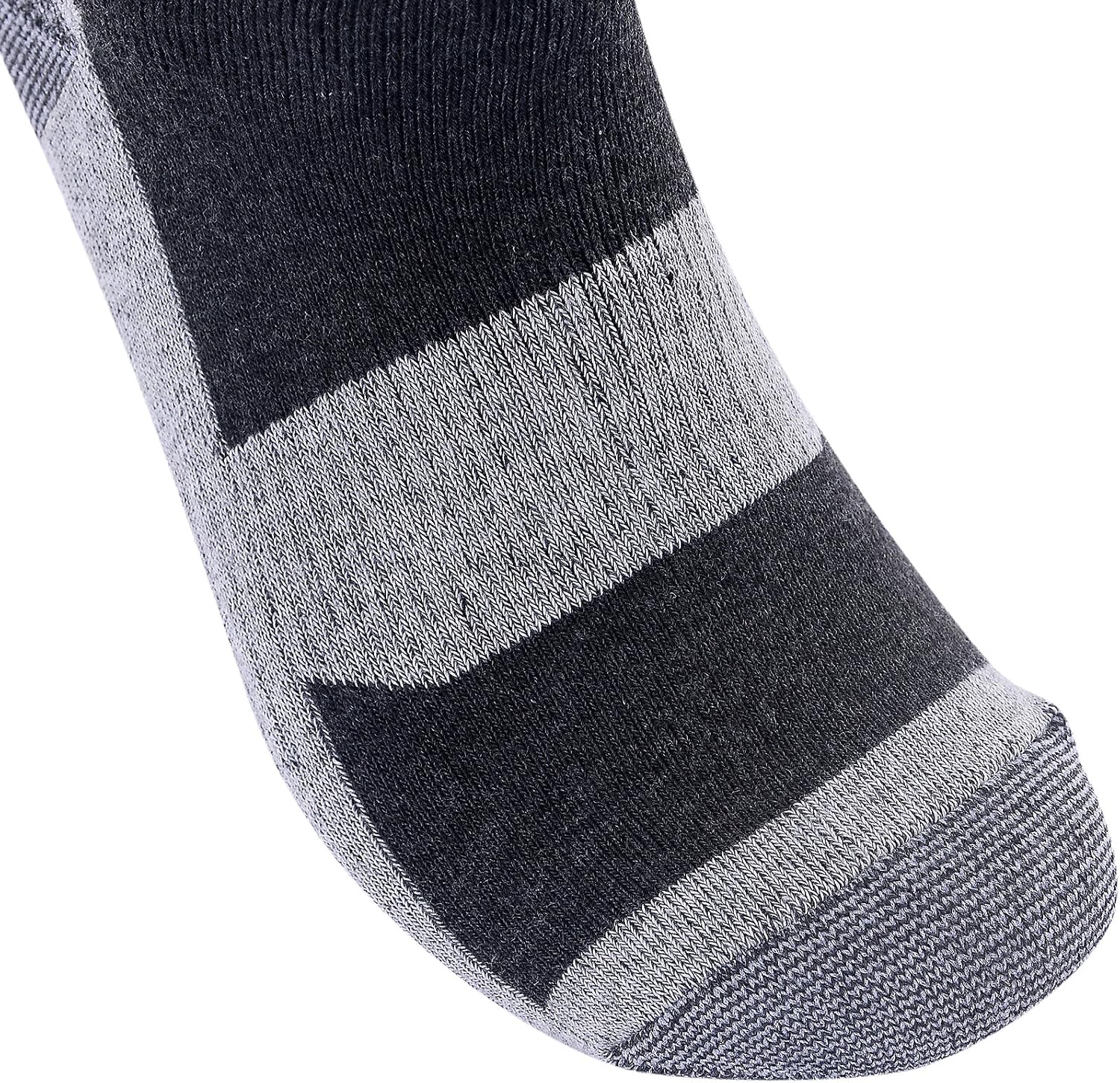 Detalle de Laulax 4 Pairs Ultra Comfortable Reinforced Seamless Toe Work Socks (Gift Box)