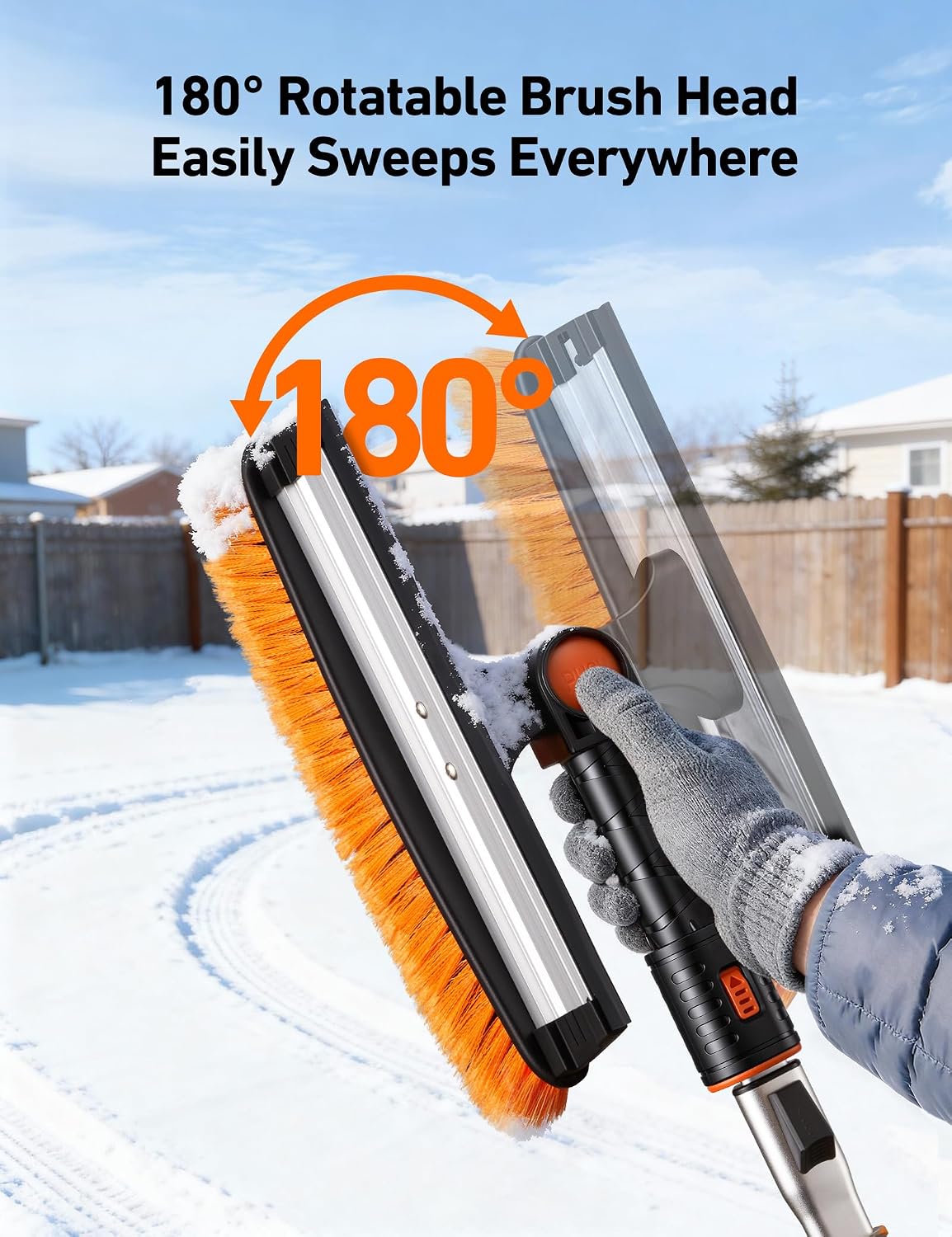 Thumbnail 5 de AstroAI 47.2-inch Ice Scraper with Extending Handle