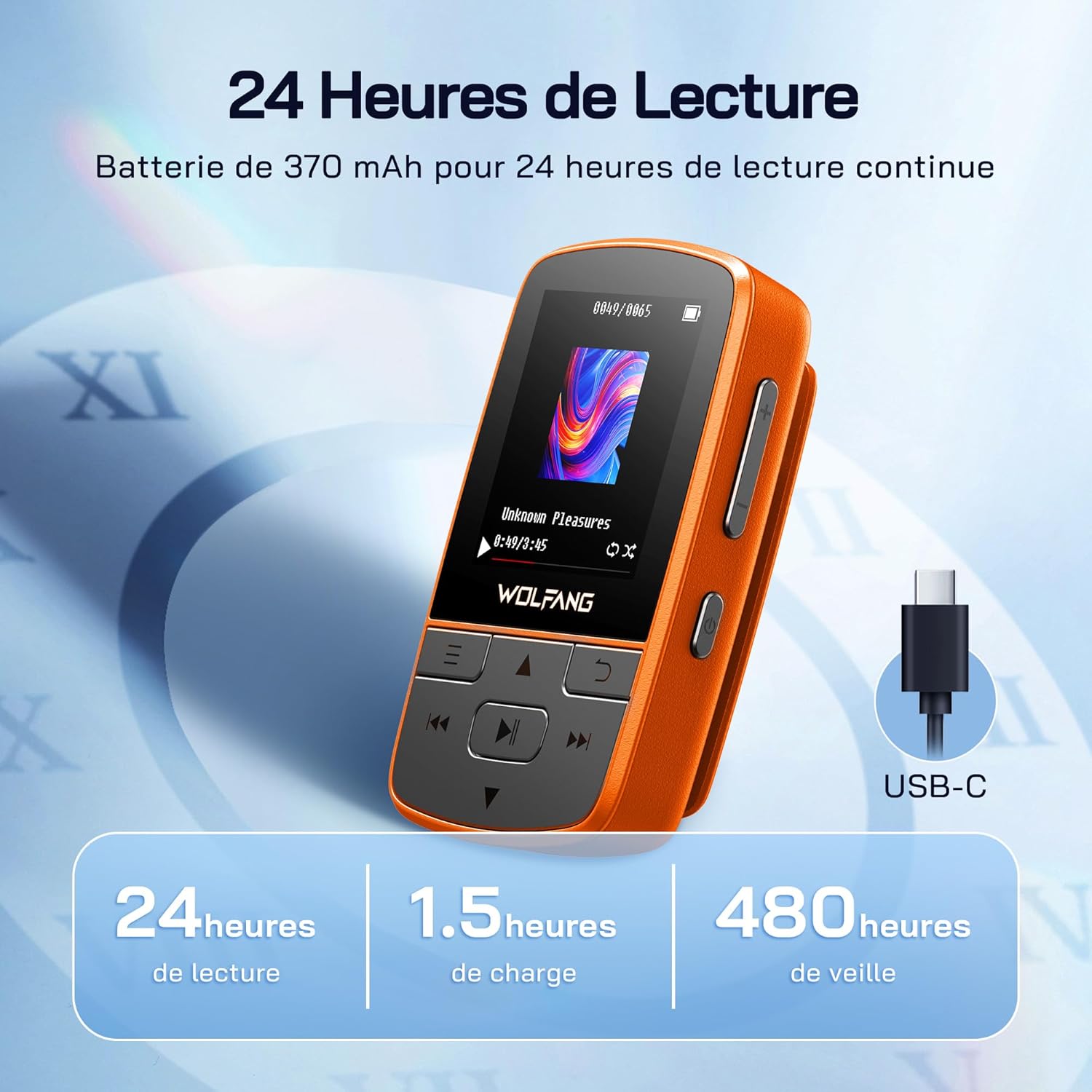 Thumbnail 6 de WOLFANG WMP01 lecteur MP3 64 Go
