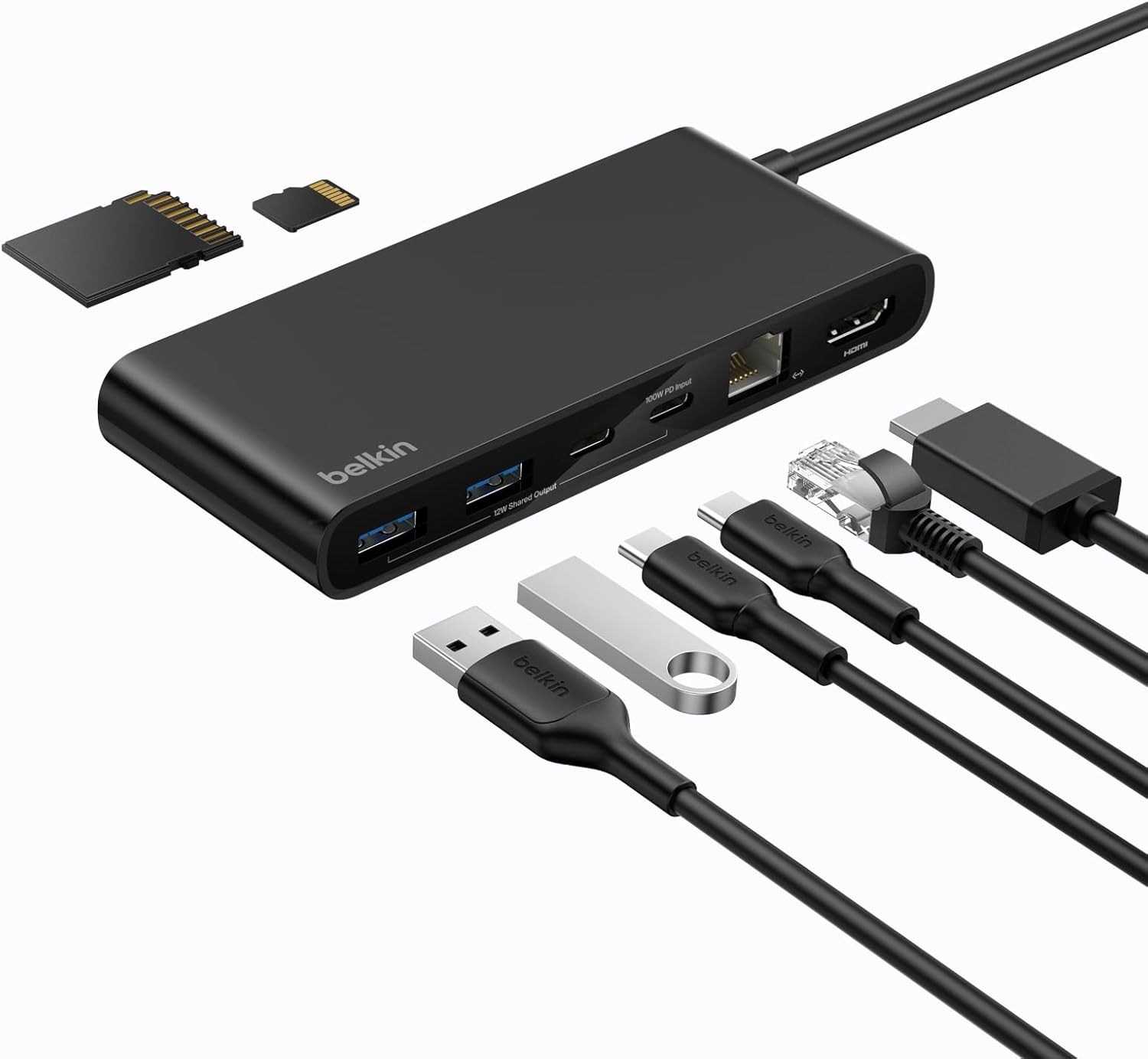 Detalle de Belkin Connect Hub USB-C 8 Puertos