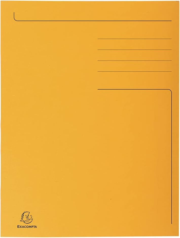 Detalle de Exacompta 448000E: Confezione da 10 cartelline rigide Forever 280 g/m², 24x32 cm, colori pastello