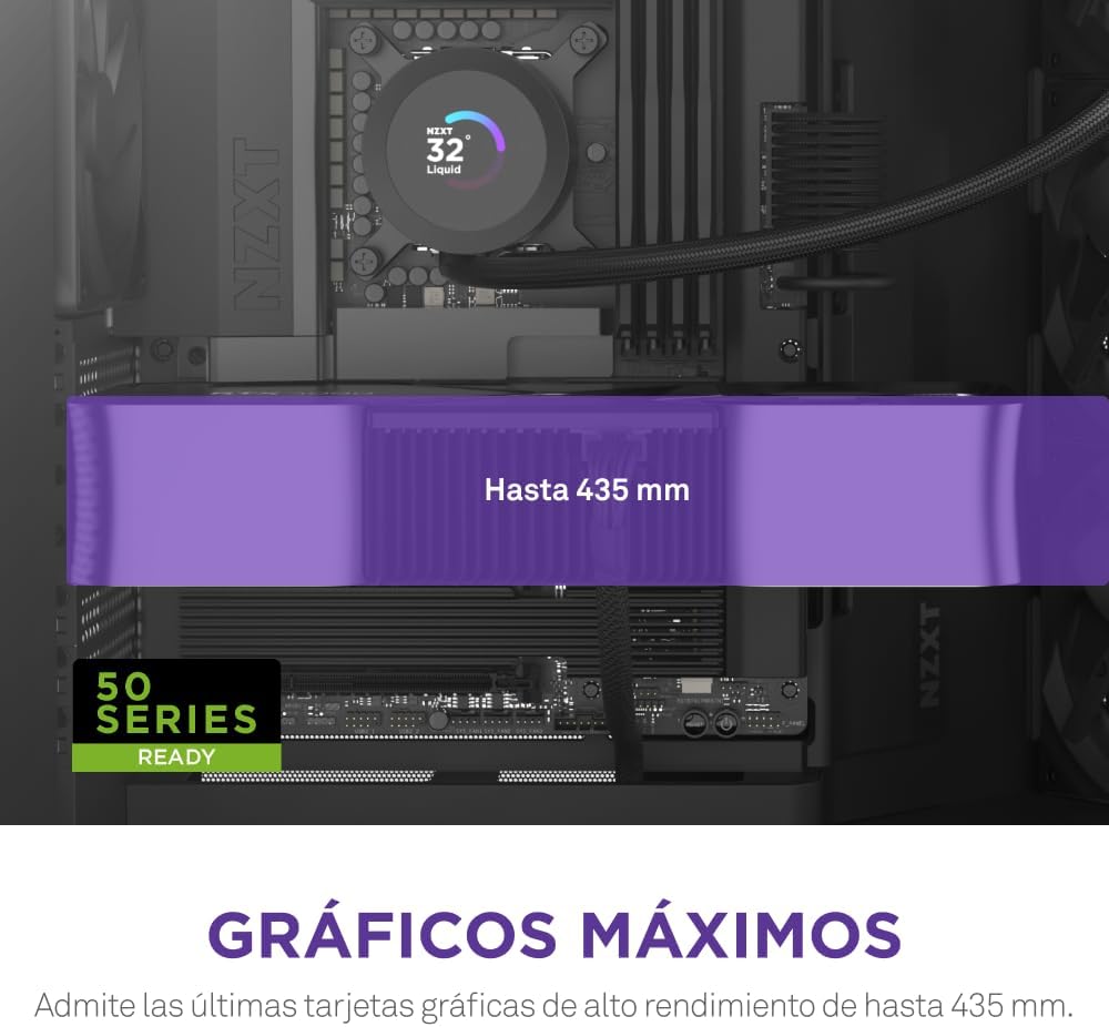 Thumbnail 4 de NZXT H9 Flow 2025 Caja ATX Torre