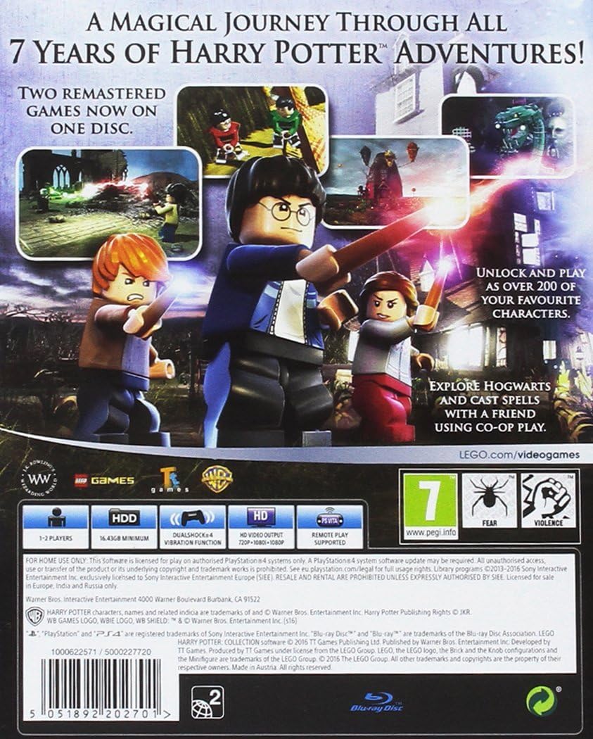 Detalle 2 de Lego Harry Potter Collection PS4 remastered