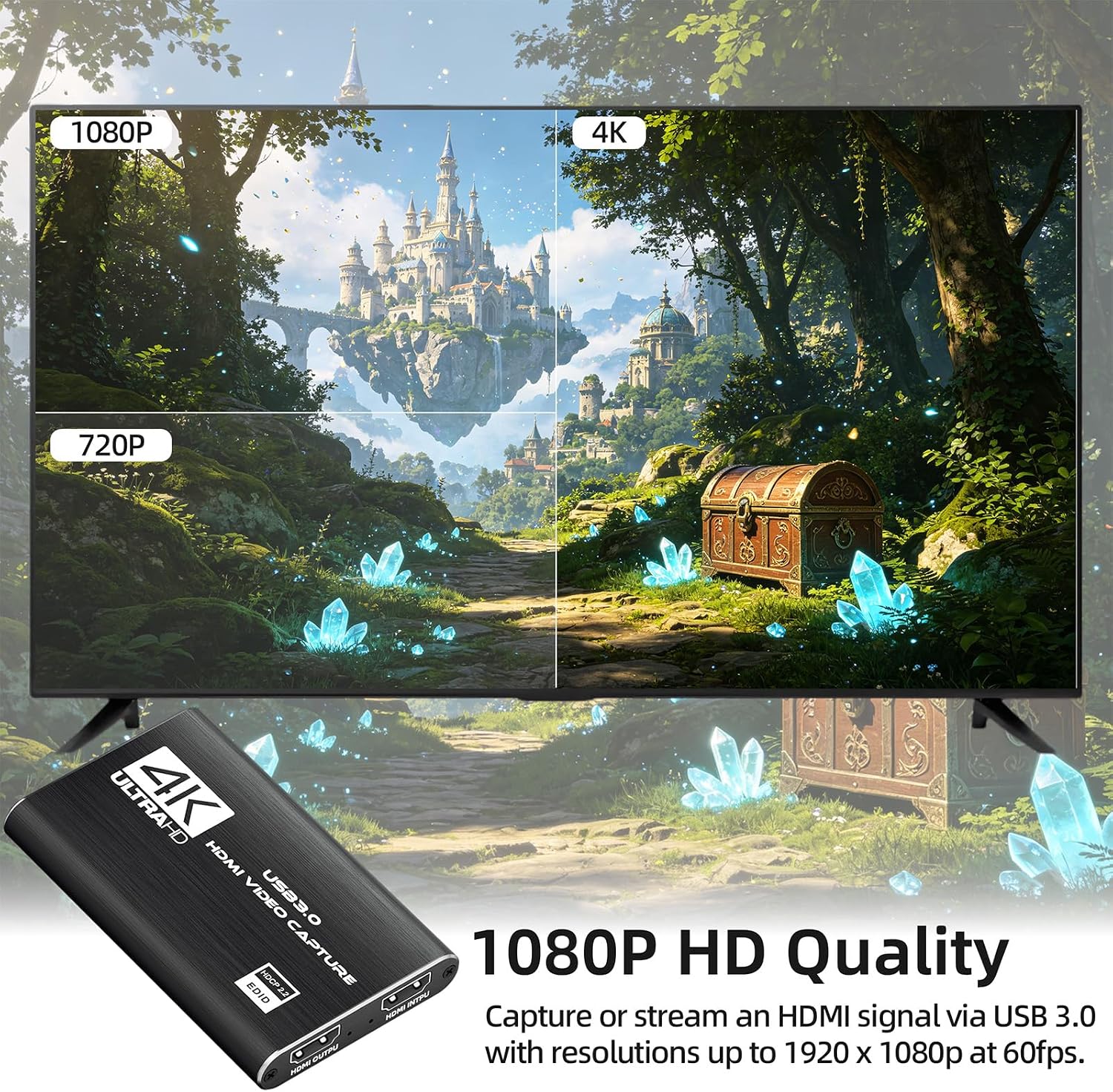 Thumbnail 5 de VIXLW Video Capture Card USB 3.0