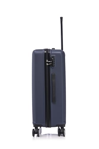 Detalle de CELIMS Maleta de Cabina Aprobada por Aerolíneas | Ligera y Rígida (55 x 35 x 22 cm) – Azul Marino
