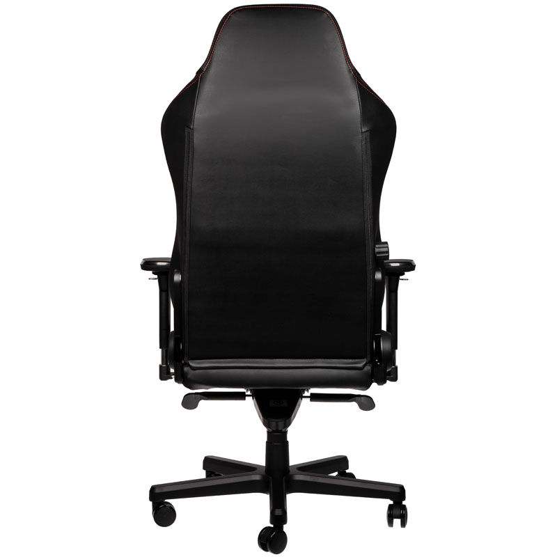 Thumbnail 2 de noblechairs HERO Cuero PU Silla Gaming Negra/Roja con soporte lumbar ajustable