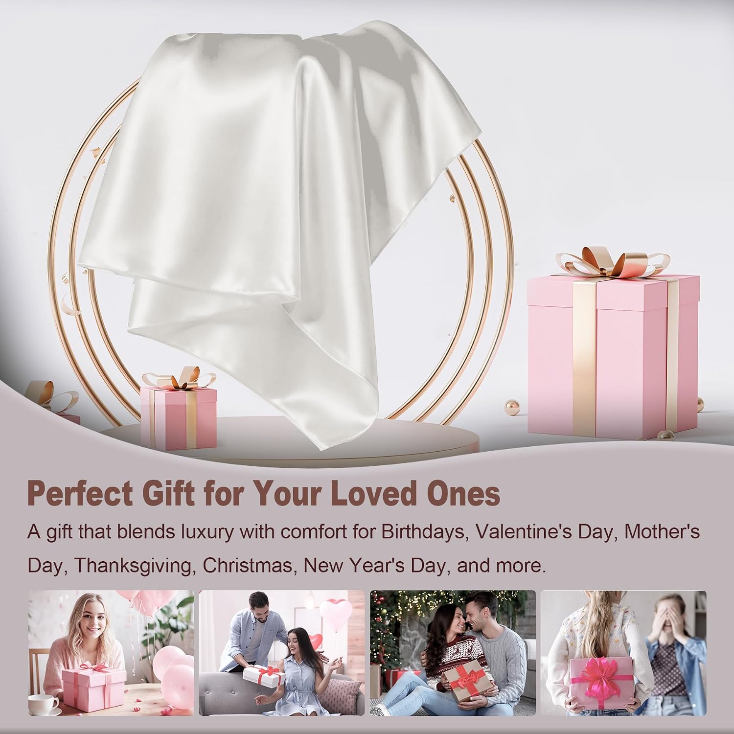 Detalle 2 de LYSHIN Silk Pillowcase, 19 Momme