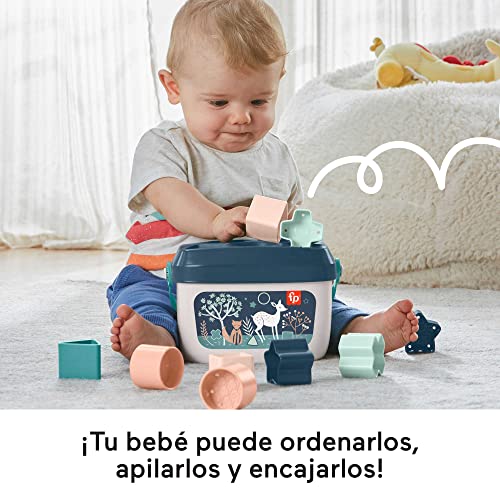 Thumbnail 2 de Fisher-Price Cubo Cervatillo a la Luz de la Luna 🌙 Bloques para Bebés