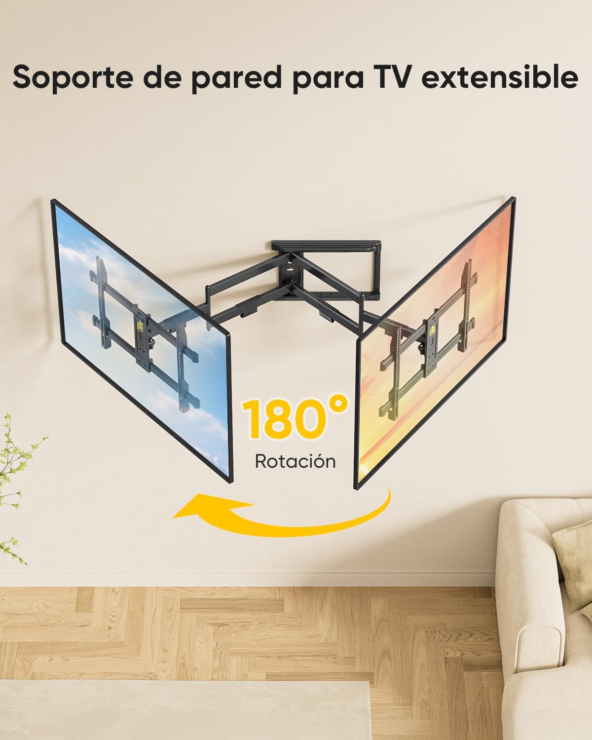 Detalle de FORGING MOUNT Soporte TV brazo 765 mm 37-75