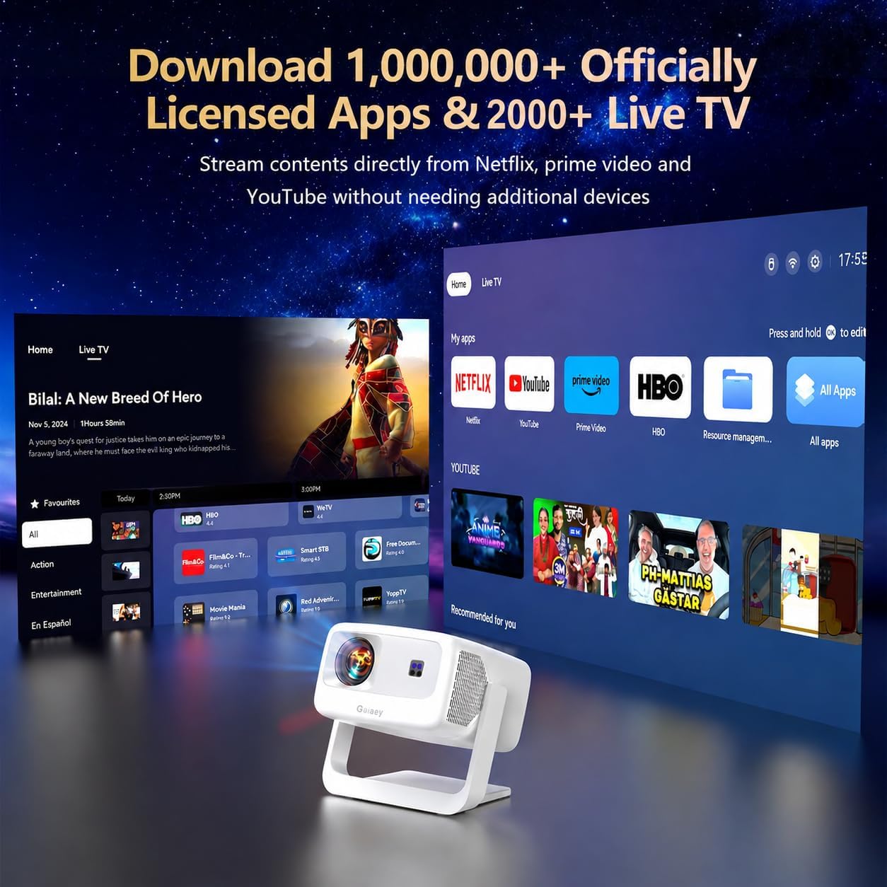Detalle de Goiaey Short-Throw Projector, GO2