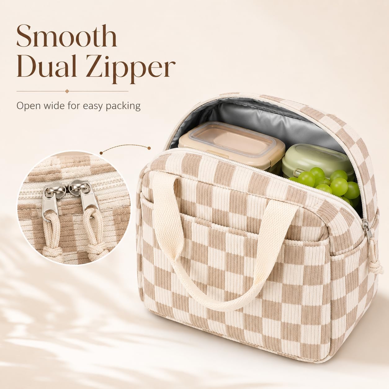 Thumbnail 5 de Bluboon Corduroy Lunch Tote
