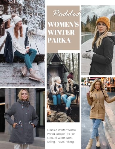 Thumbnail 7 de Xnova Manteau Femme Hiver Mi Longue