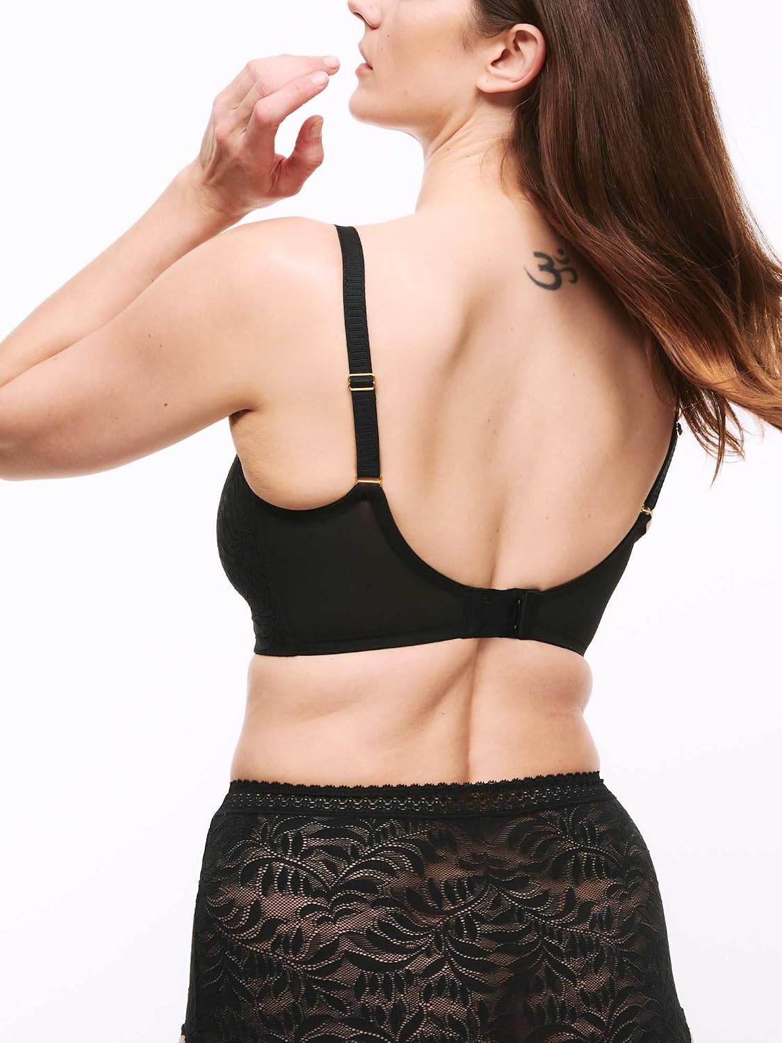 Detalle de Marks & Spencer Flexifit™ minimizerbeha voor dames zonder beugel, met kant