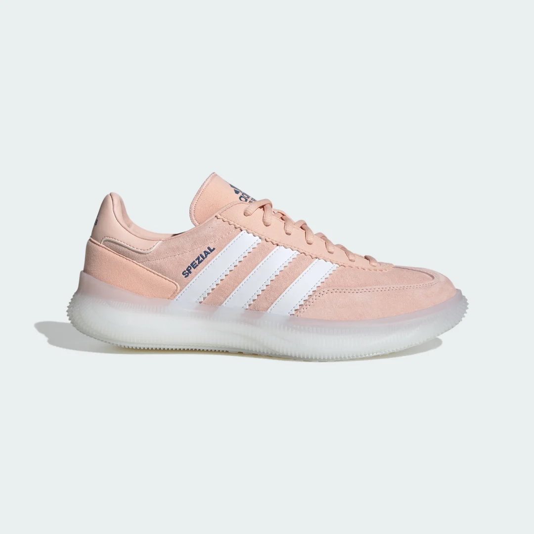 Detalle de Adidas Handball Spezial Pro Rosa: comodidad y estilo para balonmano de entrenamiento