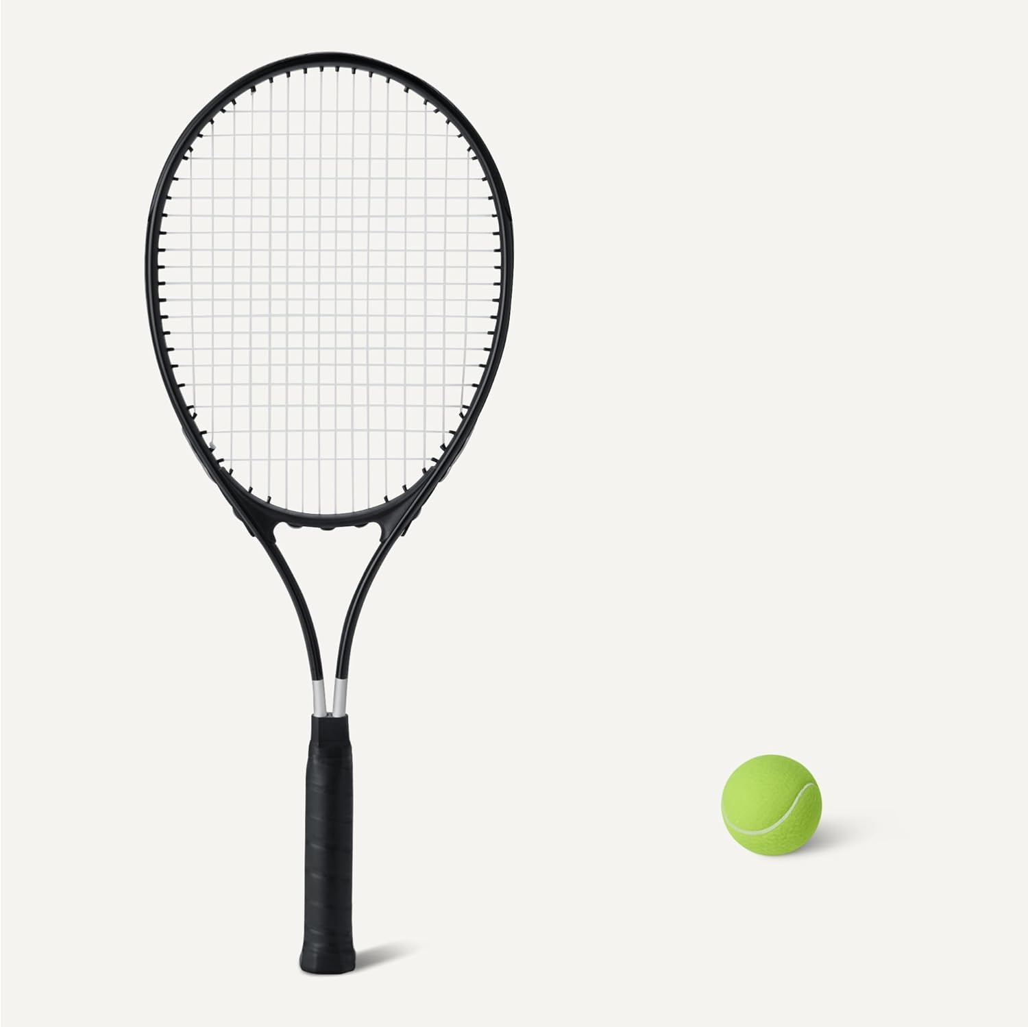 Thumbnail 4 de Amazon Basics Lot de 2 raquettes de tennis adulte 68,5 cm – avec 3 balles et 2 surgrips