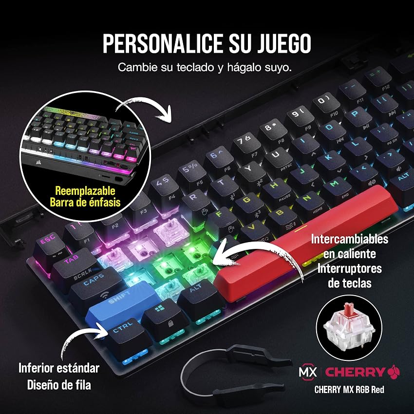 Thumbnail 2 de Corsair K70 PRO MINI WIRELESS RGB - Teclado Mecánico Gaming