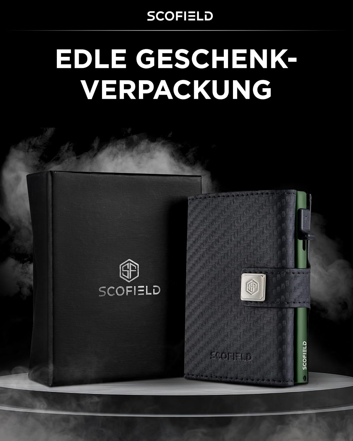 Thumbnail 6 de SF SCOFIELD Geldbörse Herren Slim Wallet RFID
