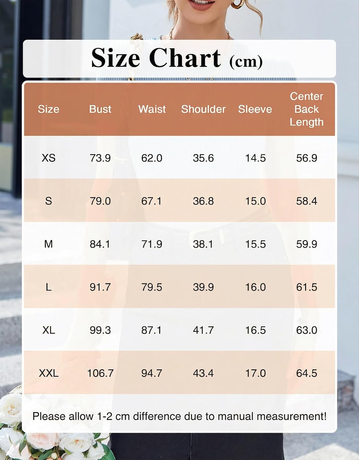 Detalle 2 de Ekouaer Damen 3er Pack gerippte T-Shirts mit Rundhalsausschnitt – kurzarm, Stretch & Slim-Fit Basic Crop Tops