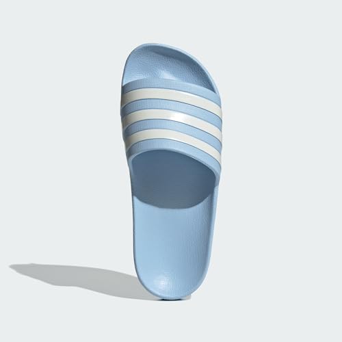 Thumbnail 3 de adidas Adilette Aqua Damen-Pantolette, Glow Blue, weiches Cloudfoam-Fußbett