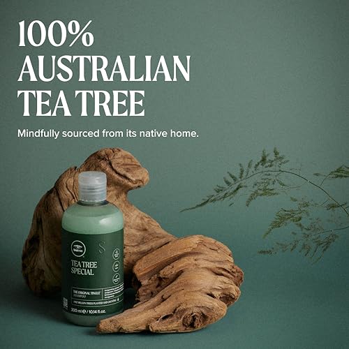 Detalle 2 de Tea Tree Special Shampoo Deep Cleans & Refreshes Scalp for All Hair Types, 33.8 fl oz
