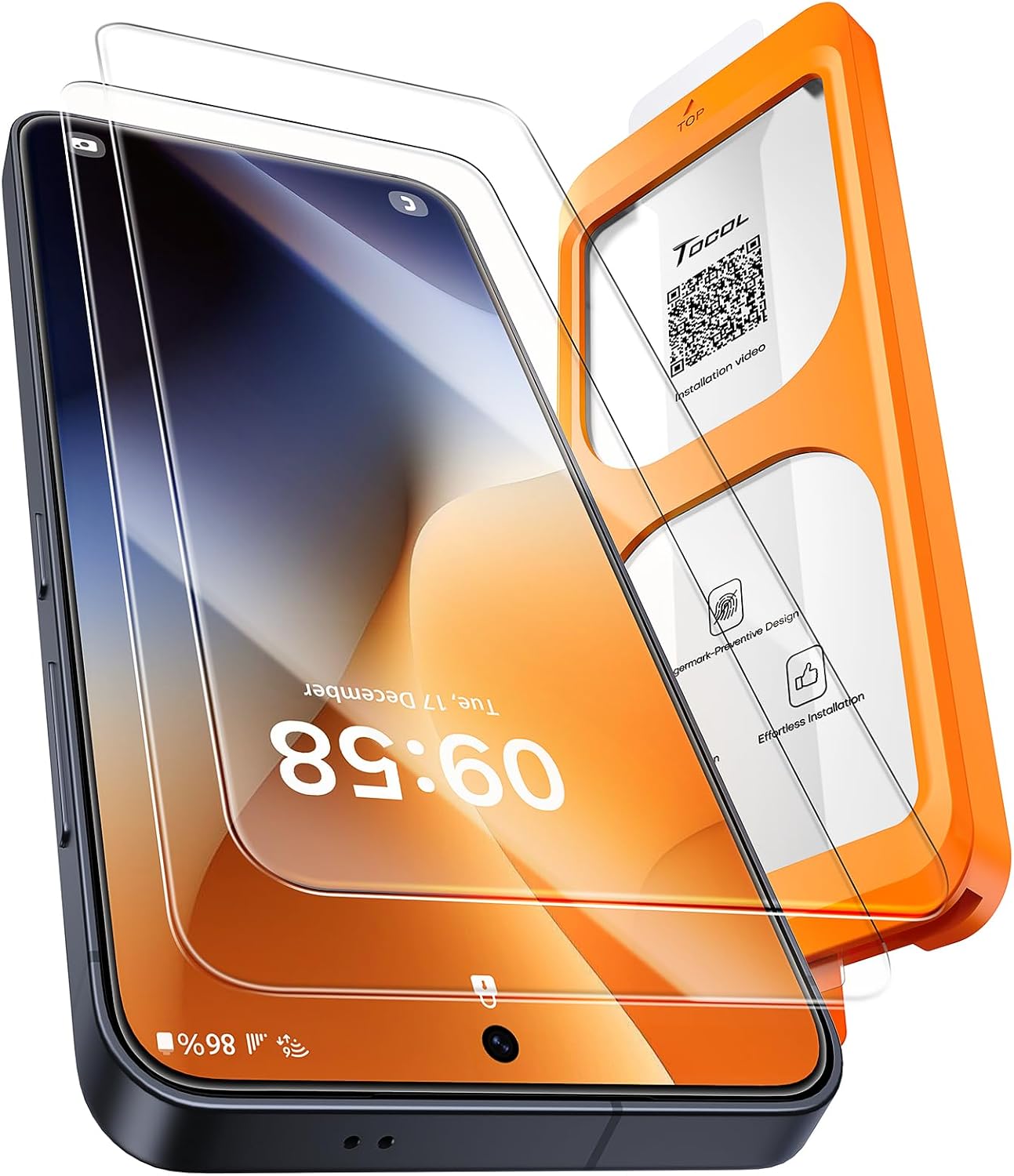 Detalle de TOCOL Galaxy S25 Plus Screen Protector