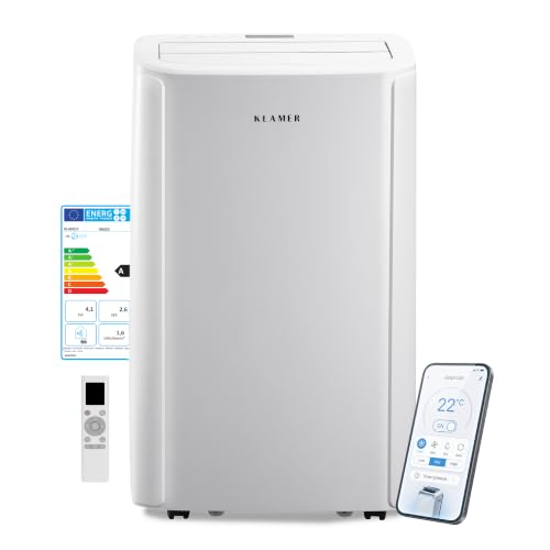 Detalle de KLAMER Mobile Klimaanlage 14000 BTU – flexibel, 3-in-1, geeignet für Räume bis 50 m²