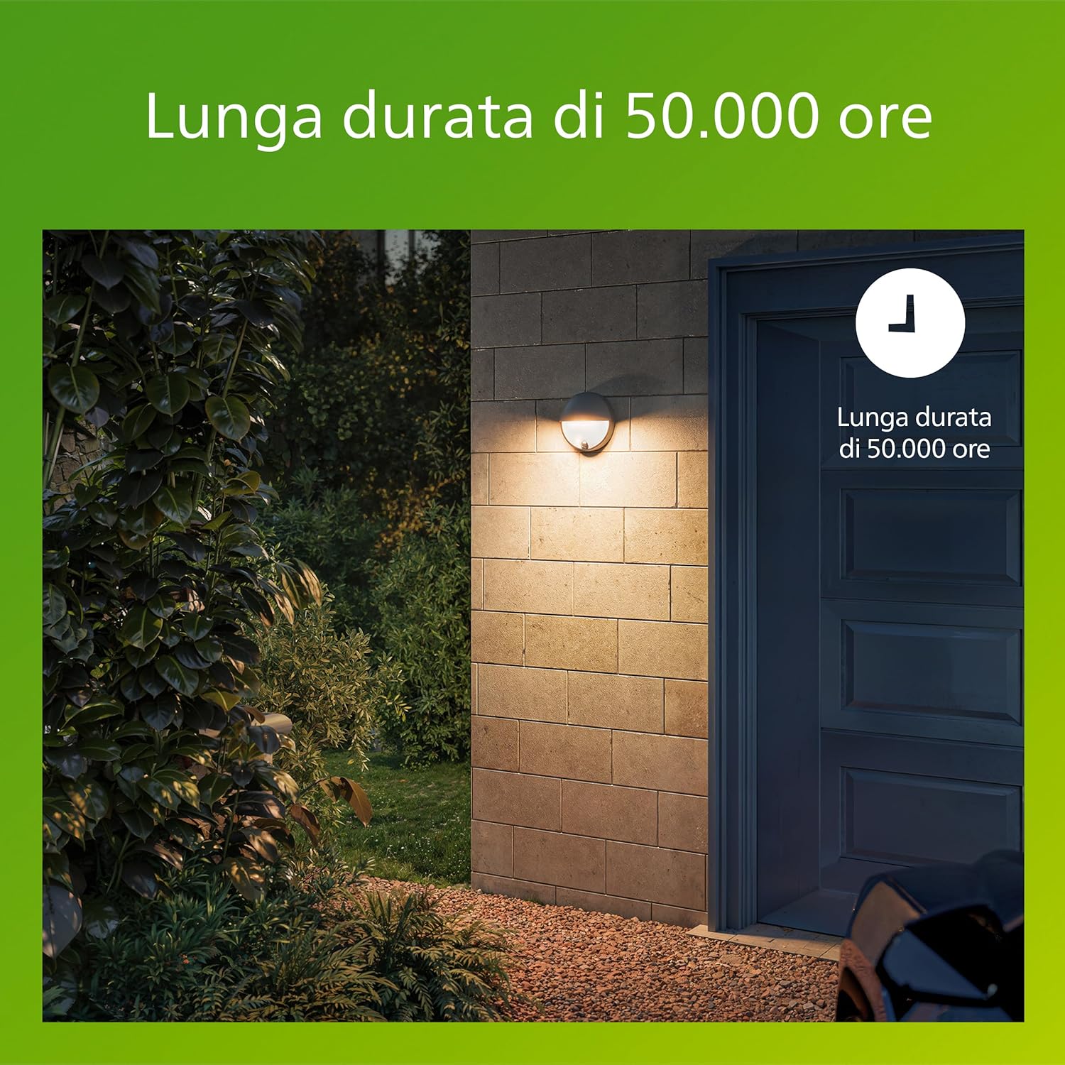 Thumbnail 3 de Applique da esterno Philips Capricorn IR con sensore di movimento, 800 lm e 2700 K, IP44, alluminio grigio antracite