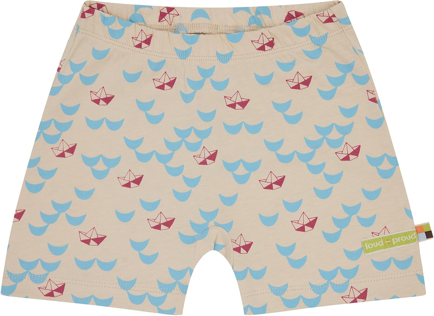 Thumbnail 5 de loud + proud Unisex Kinder-Shorts aus Bio-Baumwolle (GOTS-zertifiziert) mit Druck