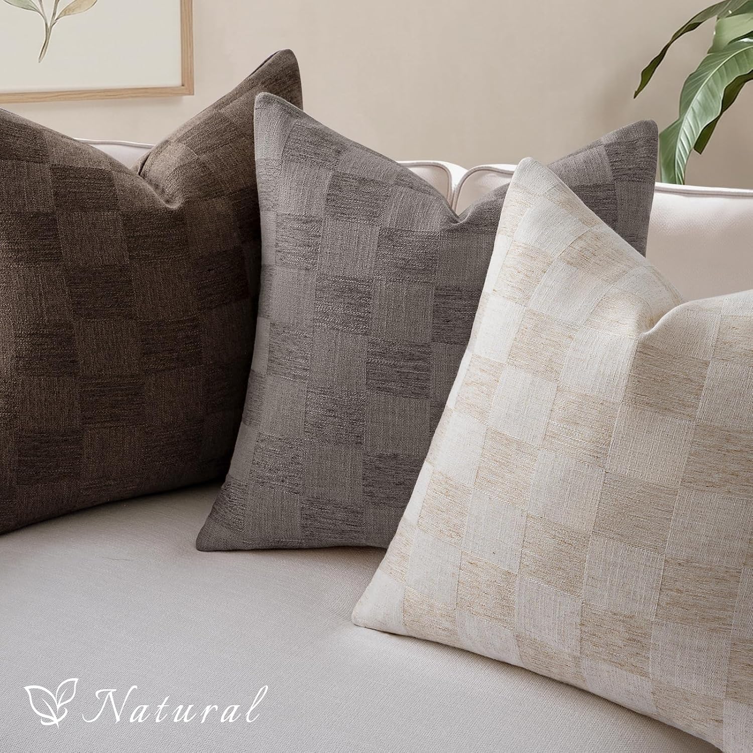 Thumbnail 3 de a moment Decorative Pillow Covers 18 x 18 Inch