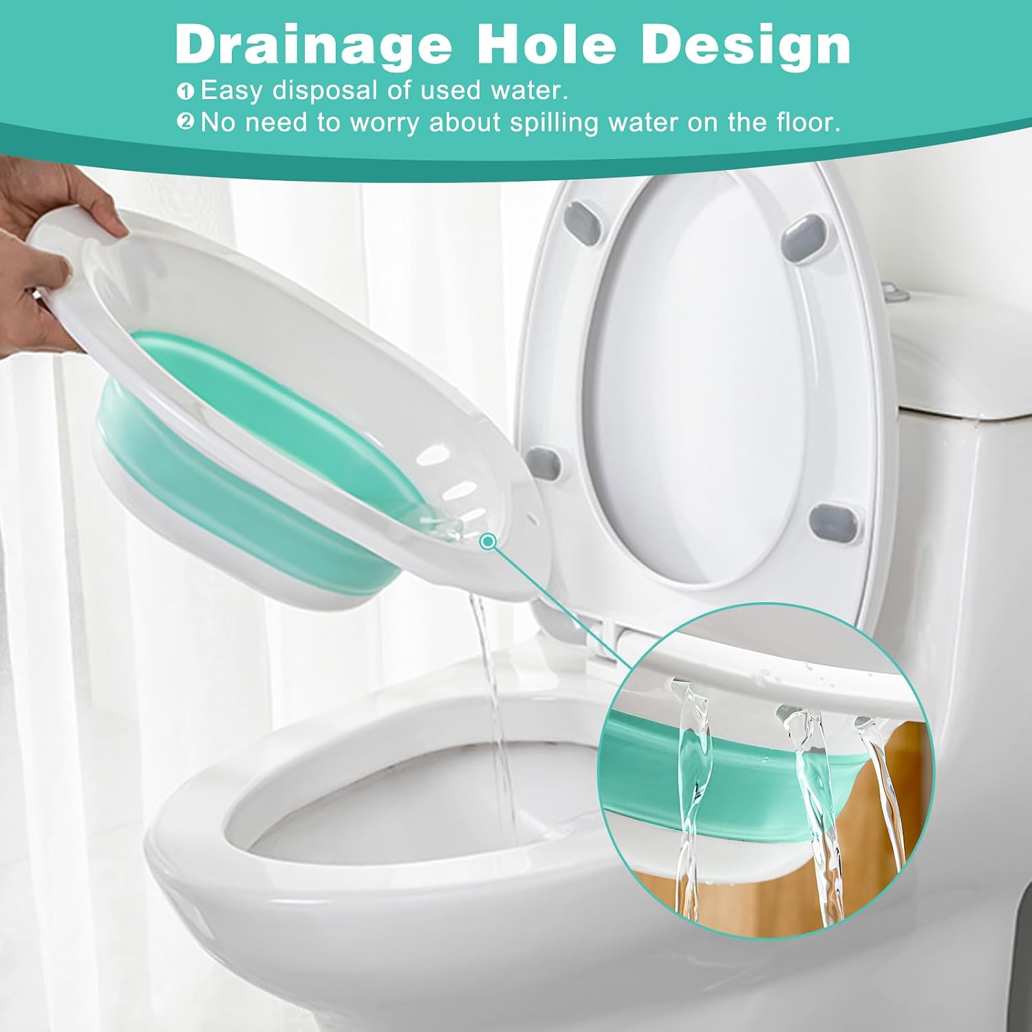 Detalle 2 de DEANIC Foldable Sitz Bath 300 lb capacity