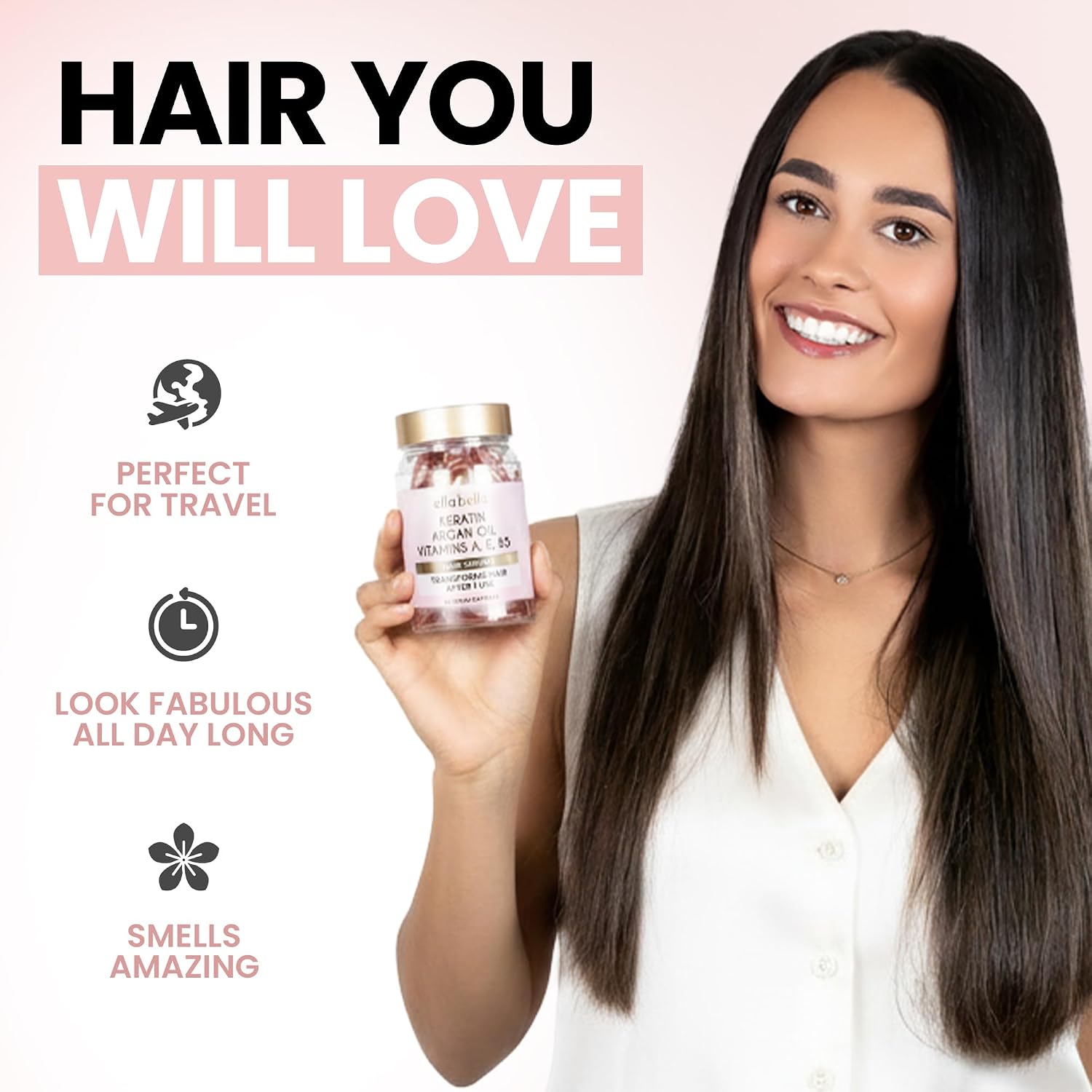 Thumbnail 6 de ELLA BELLA Keratin Hair Serum Capsules