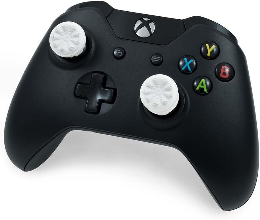 Thumbnail 1 de KontrolFreek FPS Freek Galaxy White Thumbsticks for Xbox One & Xbox Series X Controllers (1 High-Rise, 1 Mid-Rise)