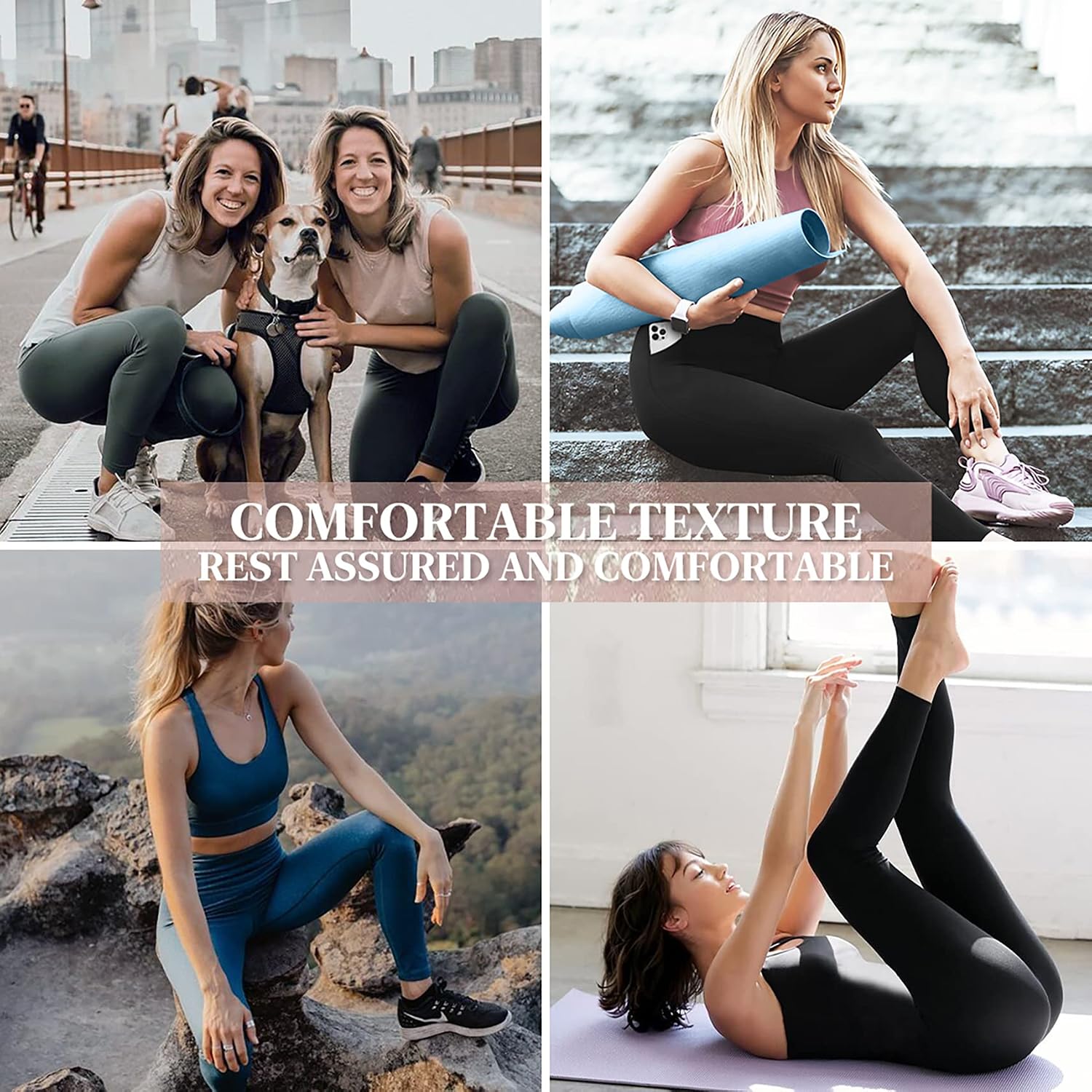 Detalle 2 de Women's Yoga Leggings 3-Pack