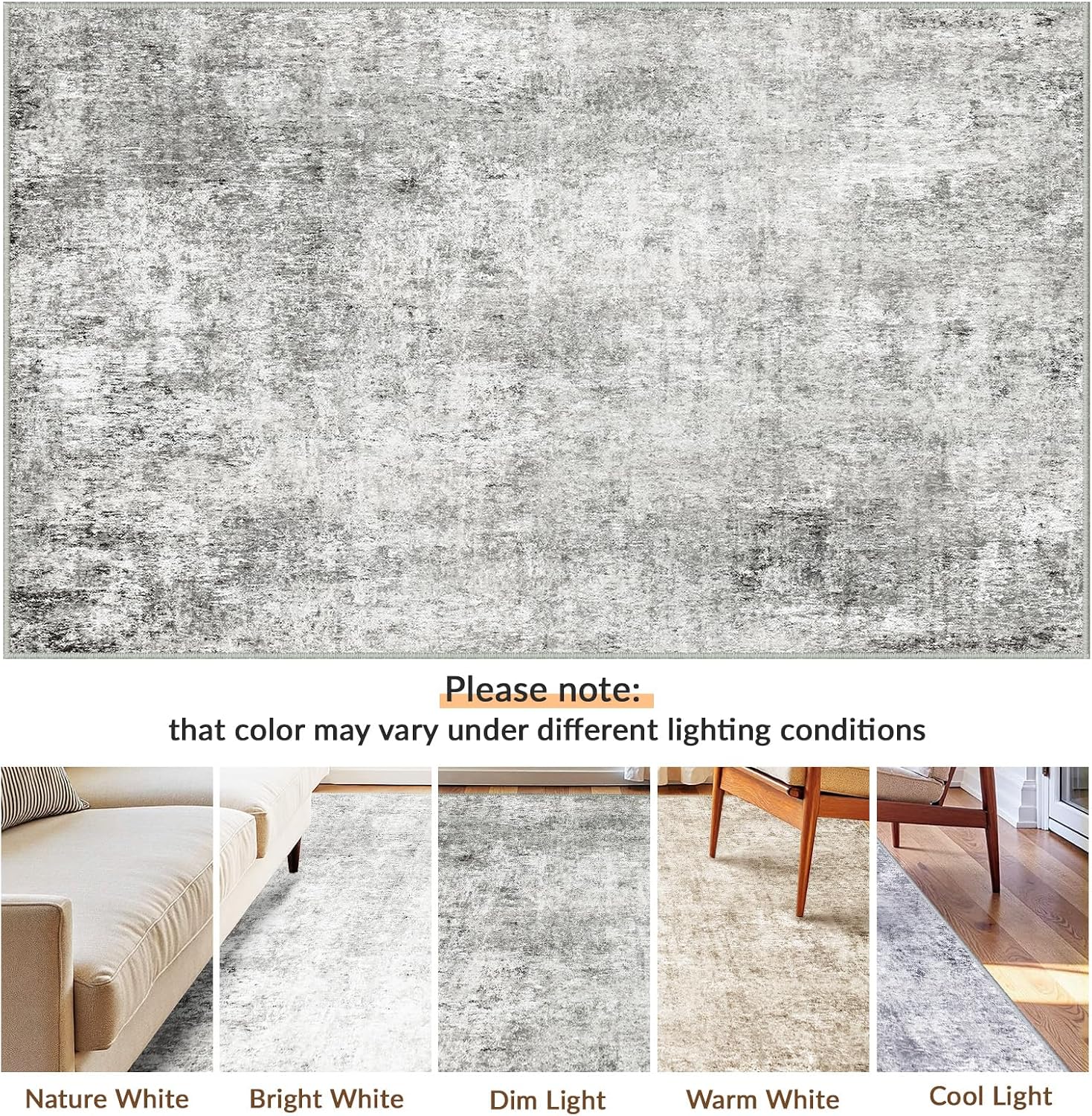 Thumbnail 6 de INOVADAY Washable Rug 120x180 cm