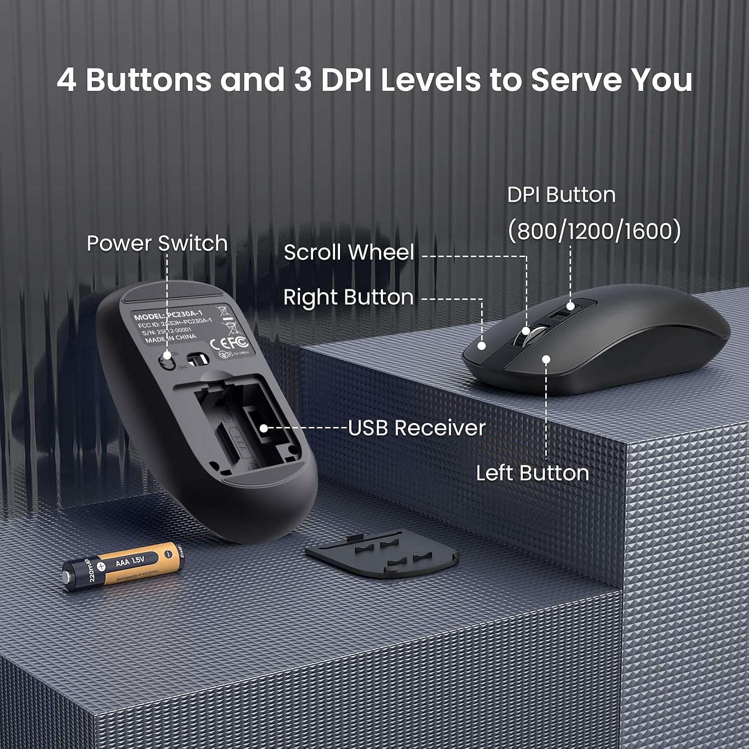 Thumbnail 5 de Wireless Keyboard and Mouse Set UK layout
