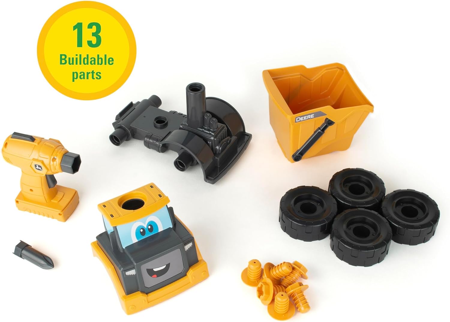 Thumbnail 3 de Build-A-Buddy John Deere Dump Truck 18 months 🚚