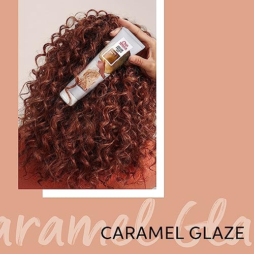 Detalle de Wella Professionals Color Fresh Mask Caramel Glaze – Haarkur mit Avocadoöl für mittelblondes bis braunes Haar (150 ml)