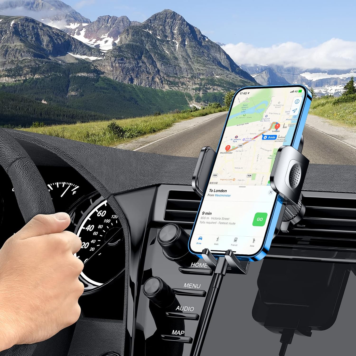 Thumbnail 6 de Blukar Handyhalterung Auto Lüftung 360°