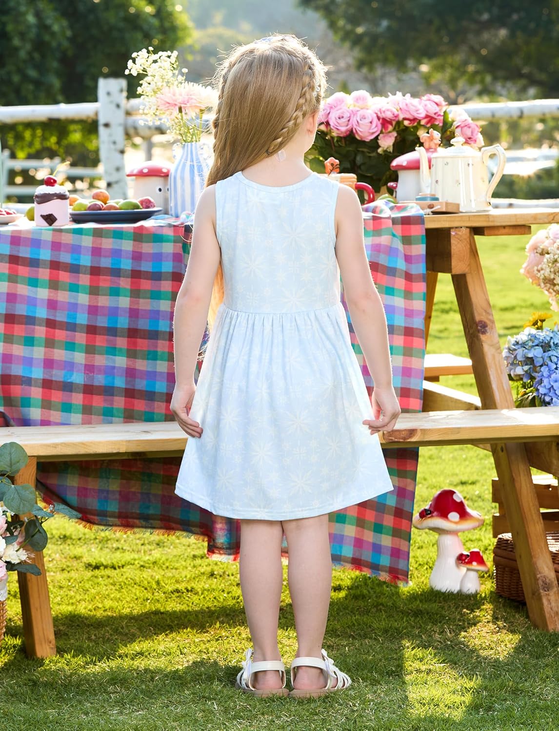 Thumbnail 2 de Disney Minnie Mouse Princess Elsa Stitch Dress for Girls