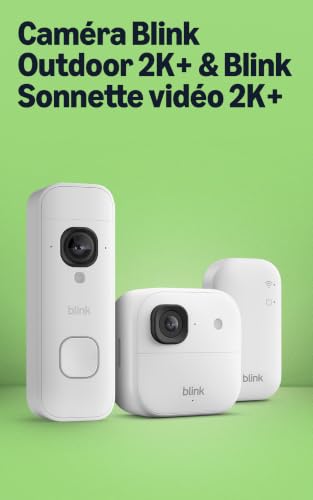 Thumbnail 7 de Blink Outdoor 2K+ + Sonnette vidéo 2K+ Blink (nouvelle génération) – Blanc, kit sans fil