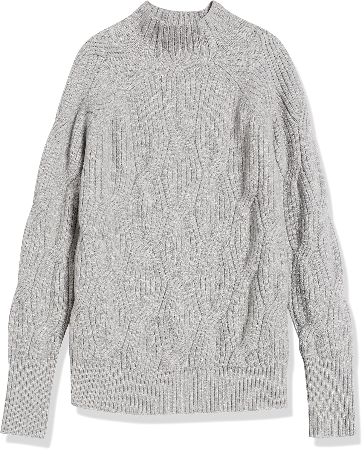 Thumbnail 4 de Amazon Essentials Women's Soft Touch Cable Knit Funnel Neck Chunky Jumper