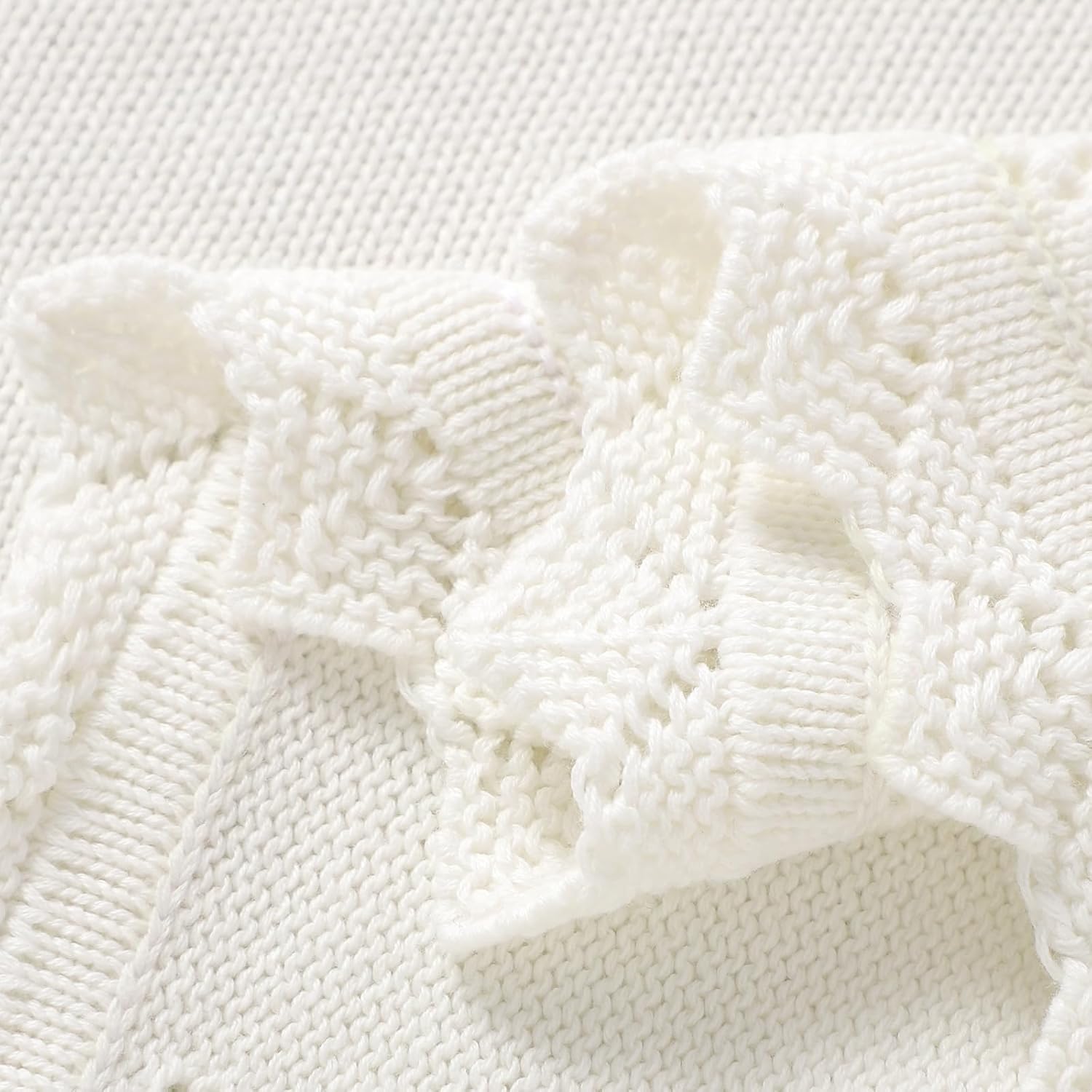 Thumbnail 6 de Baby cotton knit blanket 100 x 80 cm