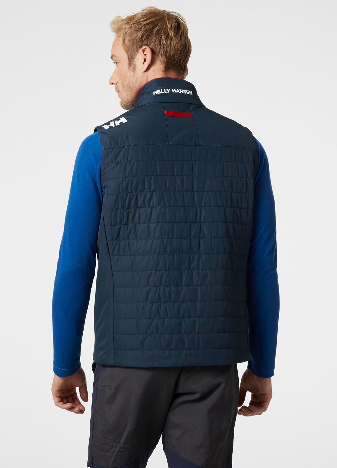 Detalle de Helly Hansen Uomo Gilet Isolante Crew 2.0: calore e leggerezza in un gilet Primaloft