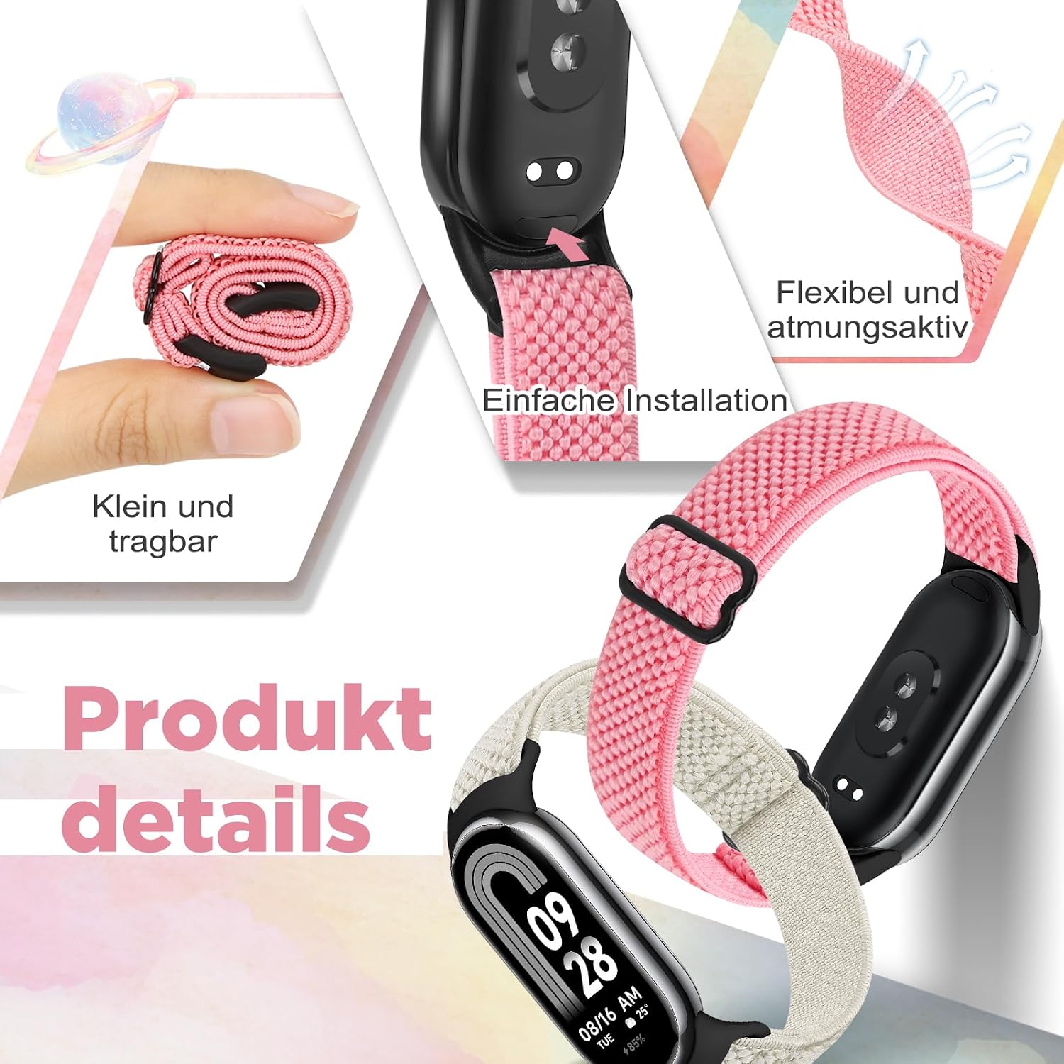Thumbnail 2 de Bcuckood elastisches Armband Xiaomi Mi Band 8/9/10