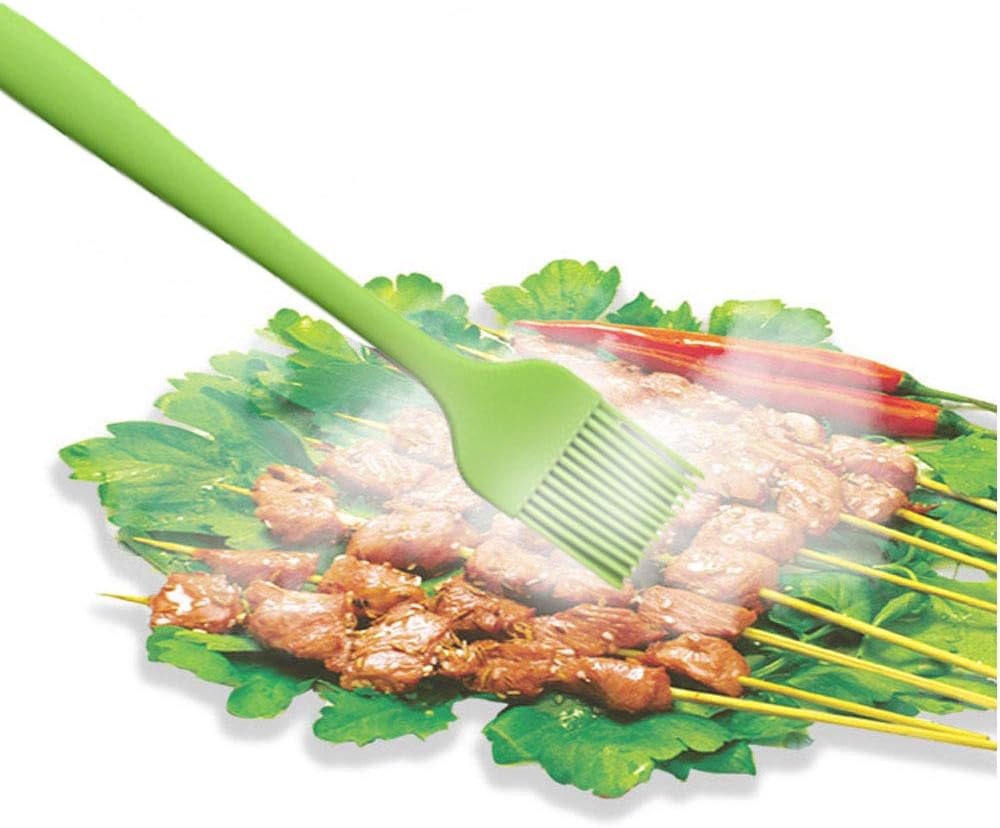Detalle 2 de BINHAI Set utensili da cucina in silicone verde 🍽