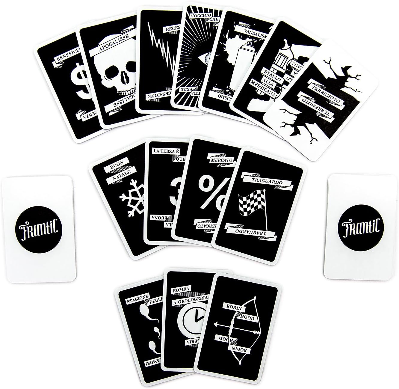 Detalle 2 de dV Giochi Frantic : jeu de cartes rapide, facile à prendre en main