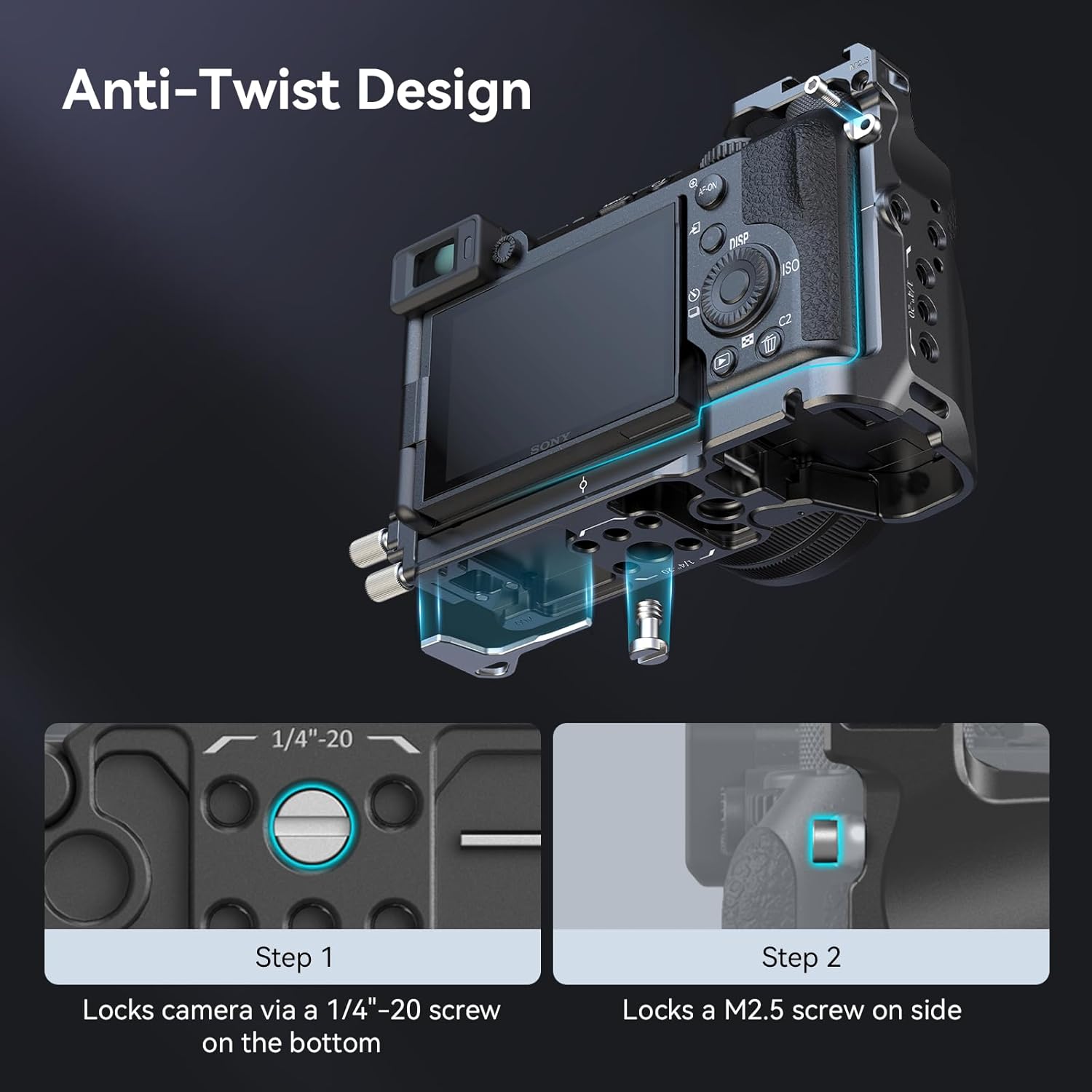 Thumbnail 2 de SmallRig Käfig-Set Sony A7C II/ A7CR 4422