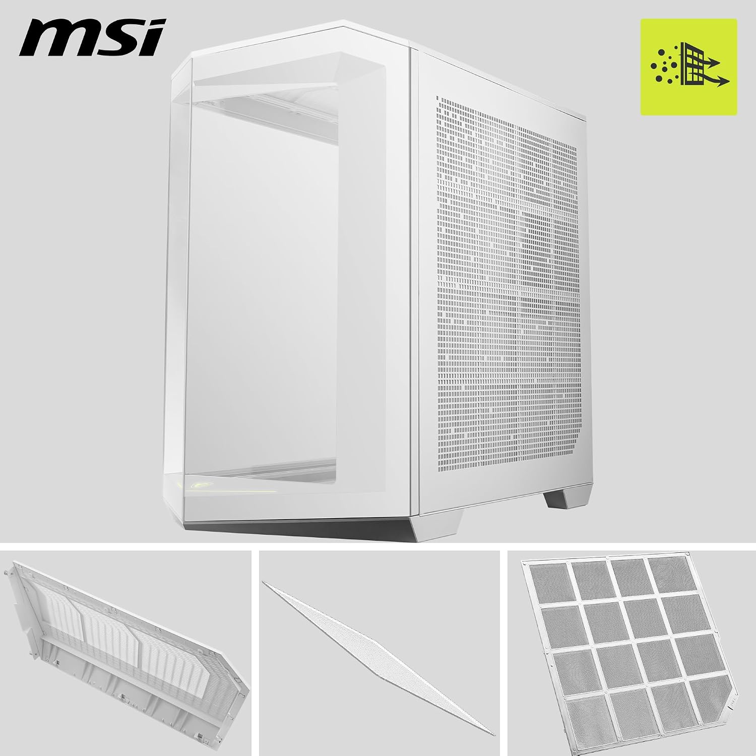 Thumbnail 2 de MSI MAG PANO 100L ATX White