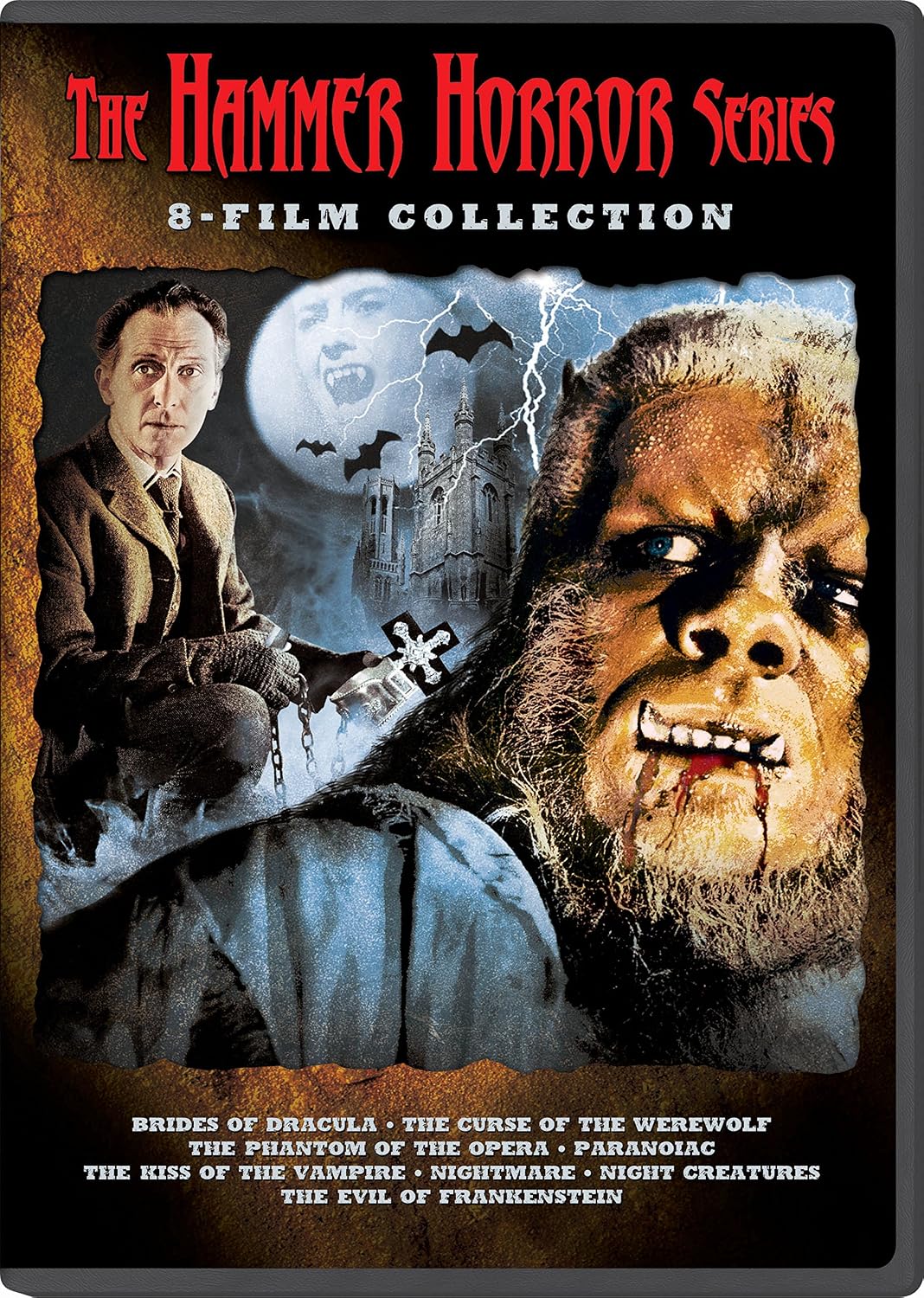 Detalle de The Hammer Horror Series 29085010 DVD Box Set: 8 Classic Horror Films