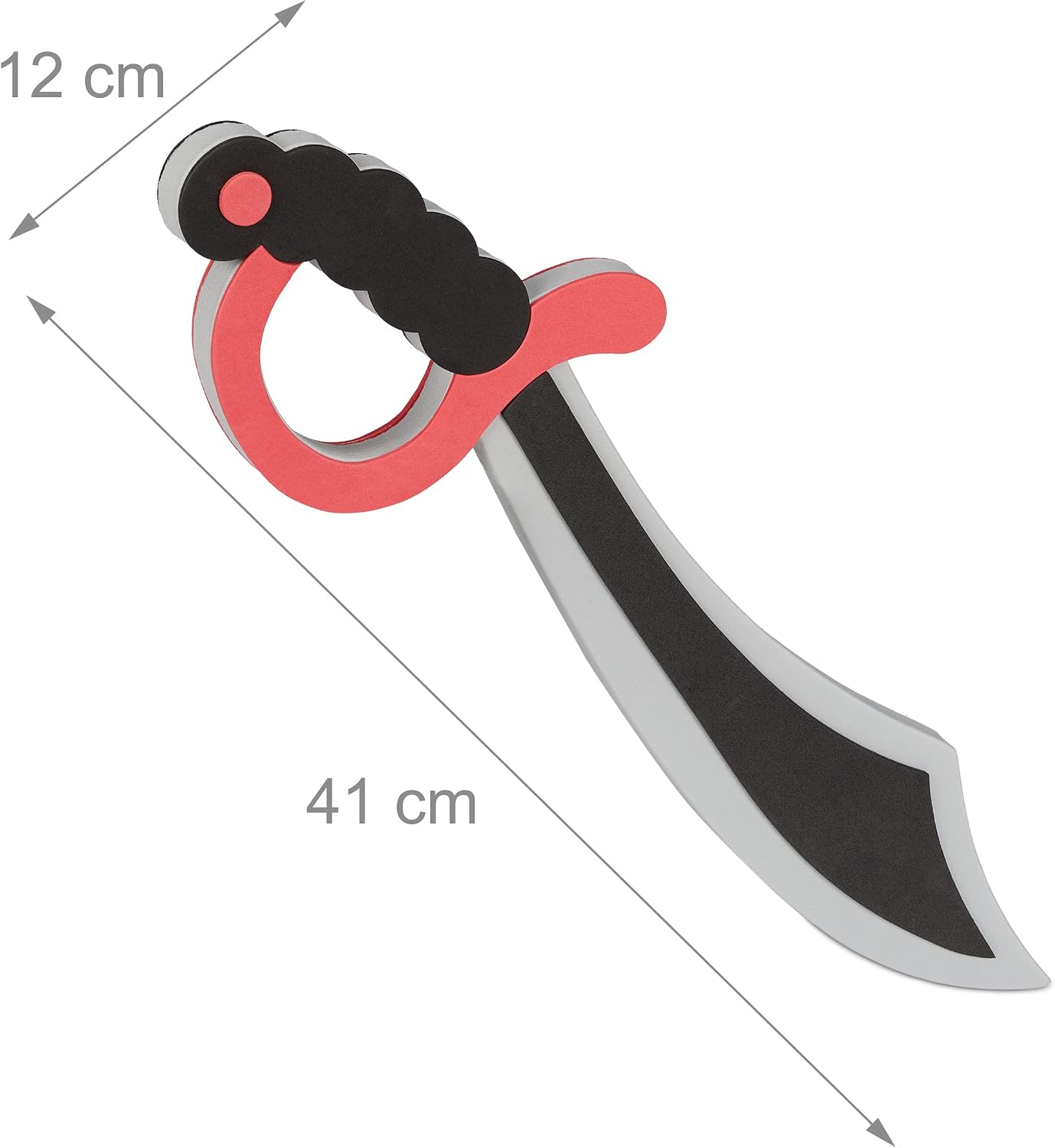 Thumbnail 3 de Relaxdays Lot de sabres de pirates en mousse – 41 cm, multicolore, pour enfants